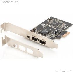 DIGITUS PCI Express Card, Firewire 1394a (2+1 port