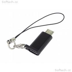 PremiumCord Adaptér USB-C konektor female - USB 2.