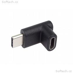 PremiumCord Adaptér USB-C na USB-C, zahnutý 90°