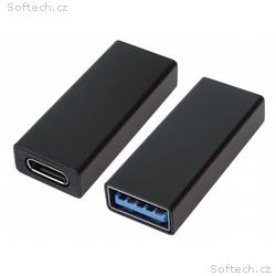 PremiumCord Adaptér, Spojka, USB-C female - USB 3.