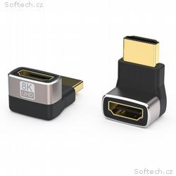 PREMIUMCORD Adaptér spojka 8K HDMI A - HDMI A, F, 