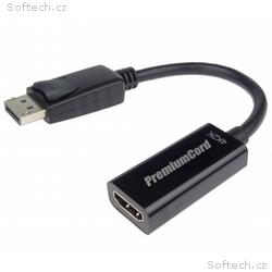 PremiumCord adaptér DisplayPort - HDMI Male, Femal