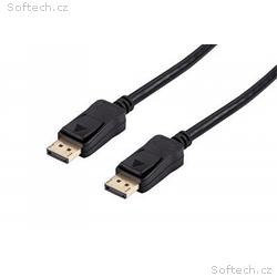 Kabel C-TECH DisplayPort 1.4, 8k@60Hz, M, M, 1m