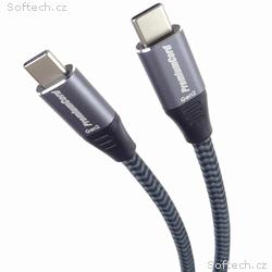 PremiumCord USB-C kabel ( USB 3.2 GEN 2x2, 5A, 100