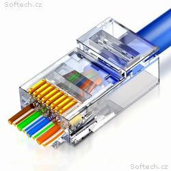 PremiumCord Konektor RJ45 8pinů, UTP Cat6