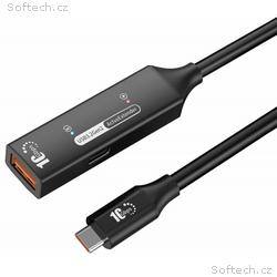 PremiumCord USB-A repeater + kabel USB-C, 10m