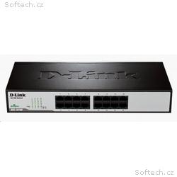 D-Link DES-1016D 16-port 10, 100 Desktop, Rackmoun