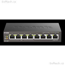 D-Link DGS-1008P 8-port Gigabit Desktop Switch, 4 