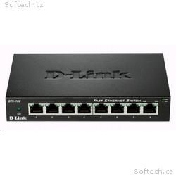 D-Link DES-108 8-port 10, 100 Metal Housing Deskto