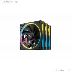 DEEPCOOL Ventilátor FL12 SE 3v1, 3x120mm, ARGB, če