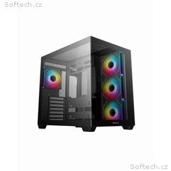 DEEPCOOL Case CG 530 4F, ATX, Průhledná bočnice, č