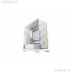DEEPCOOL Case CG580 4F V2 WH, ATX, Průhledná bočni