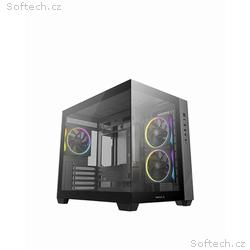 DEEPCOOL Case CG330 3F, mATX, Průhledná bočnice, 3