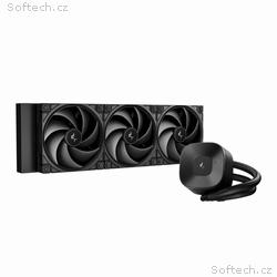 DEEPCOOL Vodní chladič LE360 V2 ZERO DARK, 3x120mm