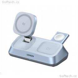UGREEN magnetická bezdrátová nabíječka 3v1 MagFlow