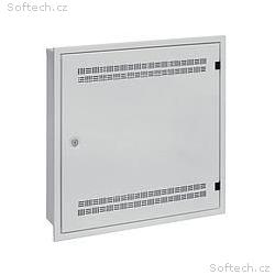 Solarix rozvaděč LC-18 do zdi s lištami 2U, 4U a 1