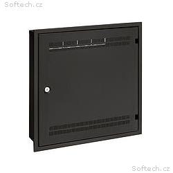 Solarix rozvaděč LC-18 do zdi s lištami 2U, 4U a 1