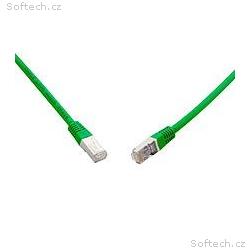 SOLARIX 10G patchkabel CAT6A SFTP LSOH 1m, zelený