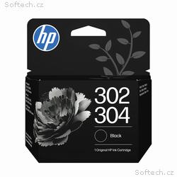 HP 302, 304 Black Original Ink Cartridge (120 page