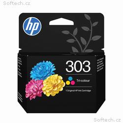 HP 303 Tri-color Original Ink Cartridge (165 pages