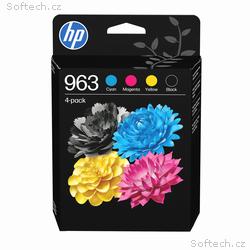 HP 963 CMYK Original Ink Cartridge 4-Pack (700, 70