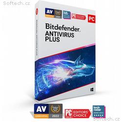 Bitdefender Antivirus Plus - 1PC na 3 roky - elekt