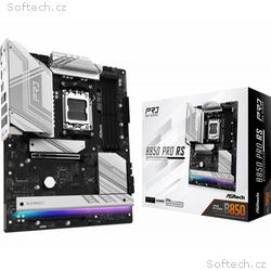 ASRock MB Sc AM5 B850 Pro RS, AMD B850, 4xDDR5, 1x