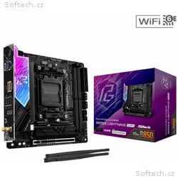ASRock MB Sc AM5 B850I Lightning WiFi, AMD B850, 2
