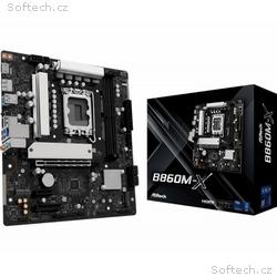 ASRock MB Sc LGA1851 B860M-X, Intel B860, 2xDDR5, 