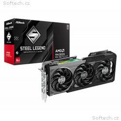 ASRock VGA AMD Radeon RX 9070 XT Steel Legend Dark