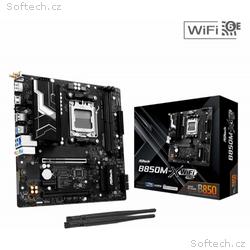 ASRock MB Sc AM5 B850M-X WIFI R2.0, AMD B850, 2xDD