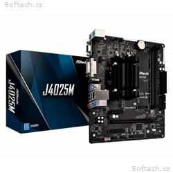 ASRock MB Intel procesor J4025M, 2xDDR4, HDMI, VGA