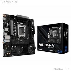 ASRock MB Sc LGA1851 H810M-H, Intel H810, 2xDDR5, 