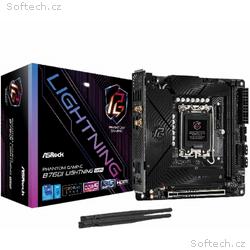 ASRock MB Sc LGA1700 B760I Lightning WiFi, Intel B