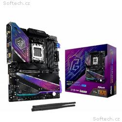 ASRock MB Sc AM5 X870 NOVA WIFI, AMD X870, 4xDDR5,