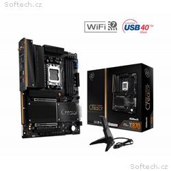 ASRock MB Sc AM5 X870 TAICHI Creator, AMD X870, 4x