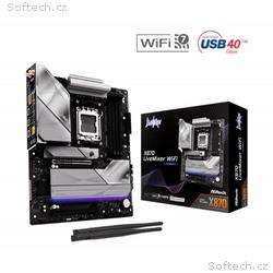 ASRock MB Sc AM5 X870 LiveMixer WiFi, AMD X870, 4x