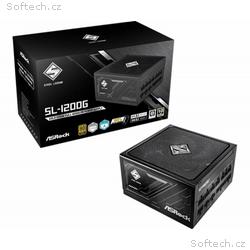 ASROCK zdroj SL-1200G, 1200W, 80Plus Gold, 135 mm,