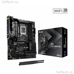 ASRock MB Sc LGA1851 B860 Challenger WiFi, Intel B