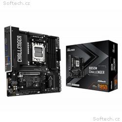 ASRock MB Sc AM5 B850M Challenger, AMD B850, 4xDDR