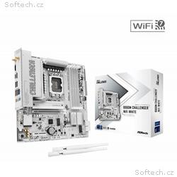 ASRock MB Sc LGA1851 B860M Challenger WiFi WHITE, 