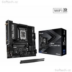 ASRock MB Sc LGA1851 B860M Challenger WiFi, Intel 