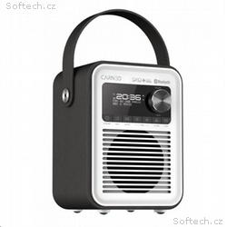 CARNEO D600 Rádio DAB+, FM, BT, black, white