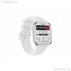 CARNEO Proxima HR+, Silver, Sport Band, White