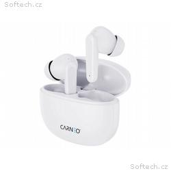 Carneo HERO pods, ANC, BT, Bezdrát, Bílá
