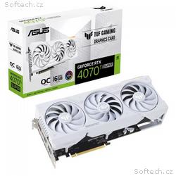 ASUS TUF GeForce RTX 4070 Ti SUPER White, Gaming, 