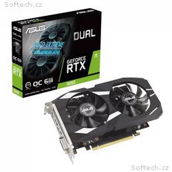 ASUS VGA NVIDIA GeForce RTX 3050 DUAL OC 6GB, RTX 