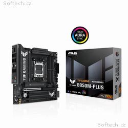 ASUS MB Sc AM5 TUF GAMING B850M-PLUS, AMD B850, 4x