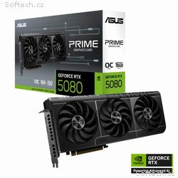 ASUS VGA NVIDIA GeForce RTX 5080 PRIME 16GB OC, 16