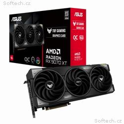 ASUS TUF RX 9070 XT, Gaming, OC, 16GB, GDDR6